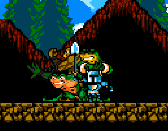 The Battletoads make a surprise appearance on the XBox One version of Shovel Knight.